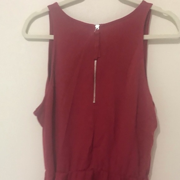 EUC Gap sleeveless red dress, L - Picture 4 of 8